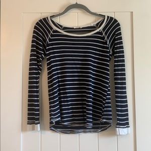 Striped Scoop Neck